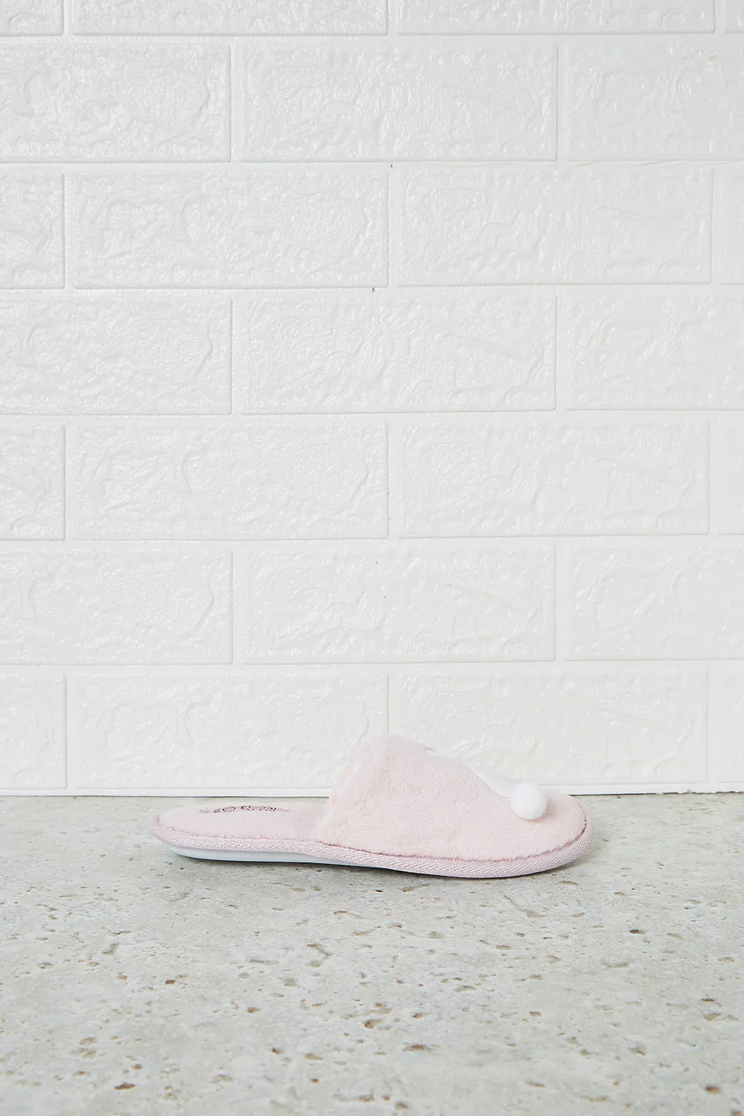 Senior Girls Pink Bunny Slipper