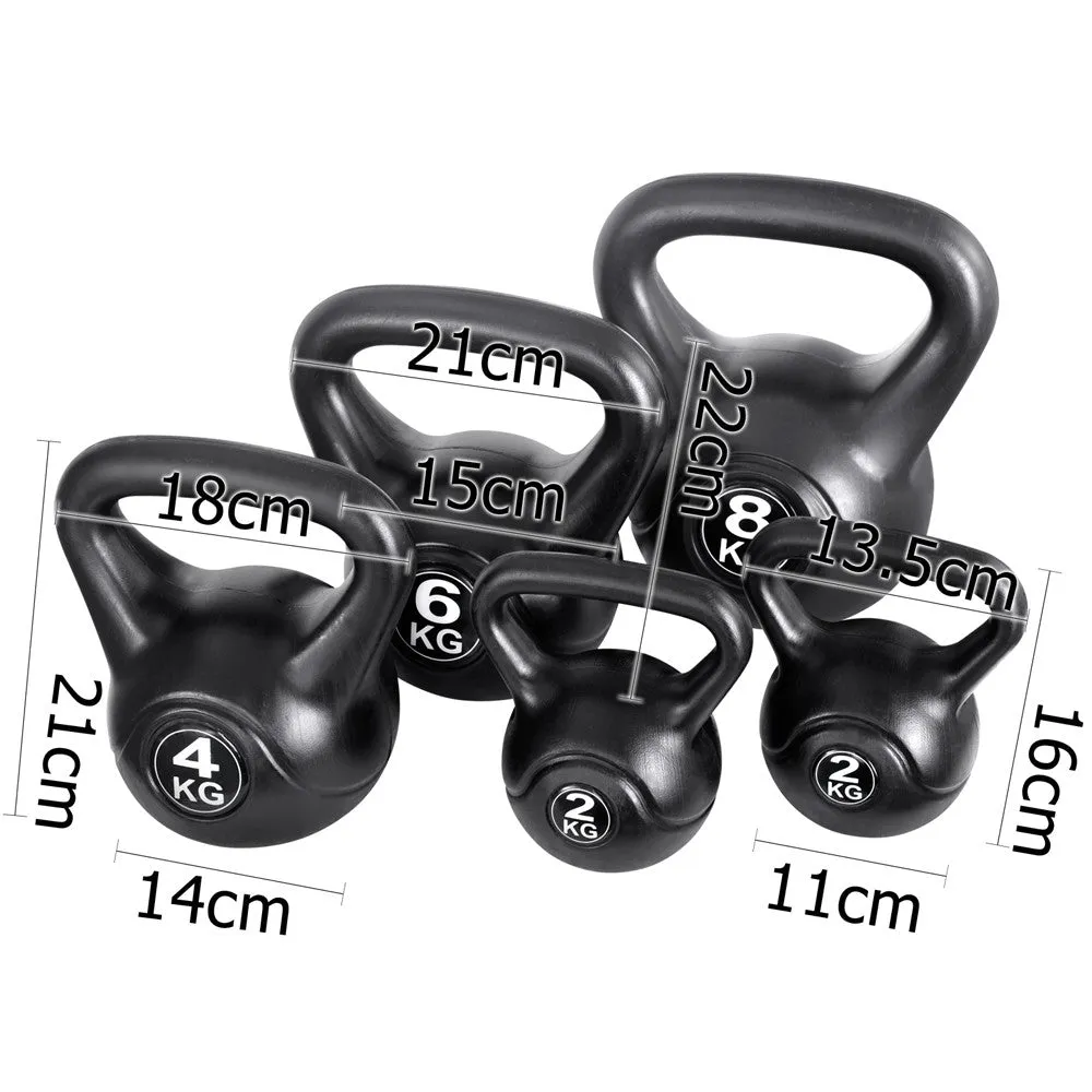 Set of 5 Kettlebells