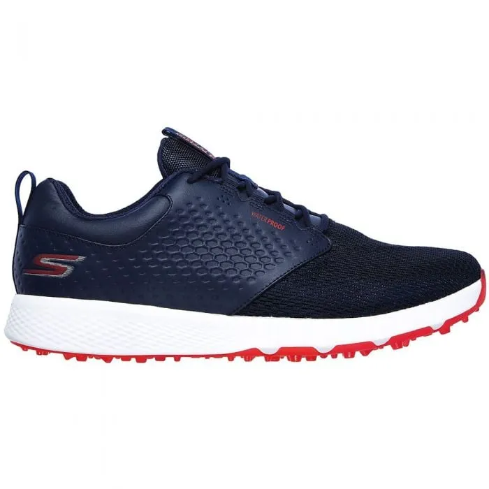 Skechers Go Golf Elite V4 Prestige Spikeless Shoes - Navy/Red