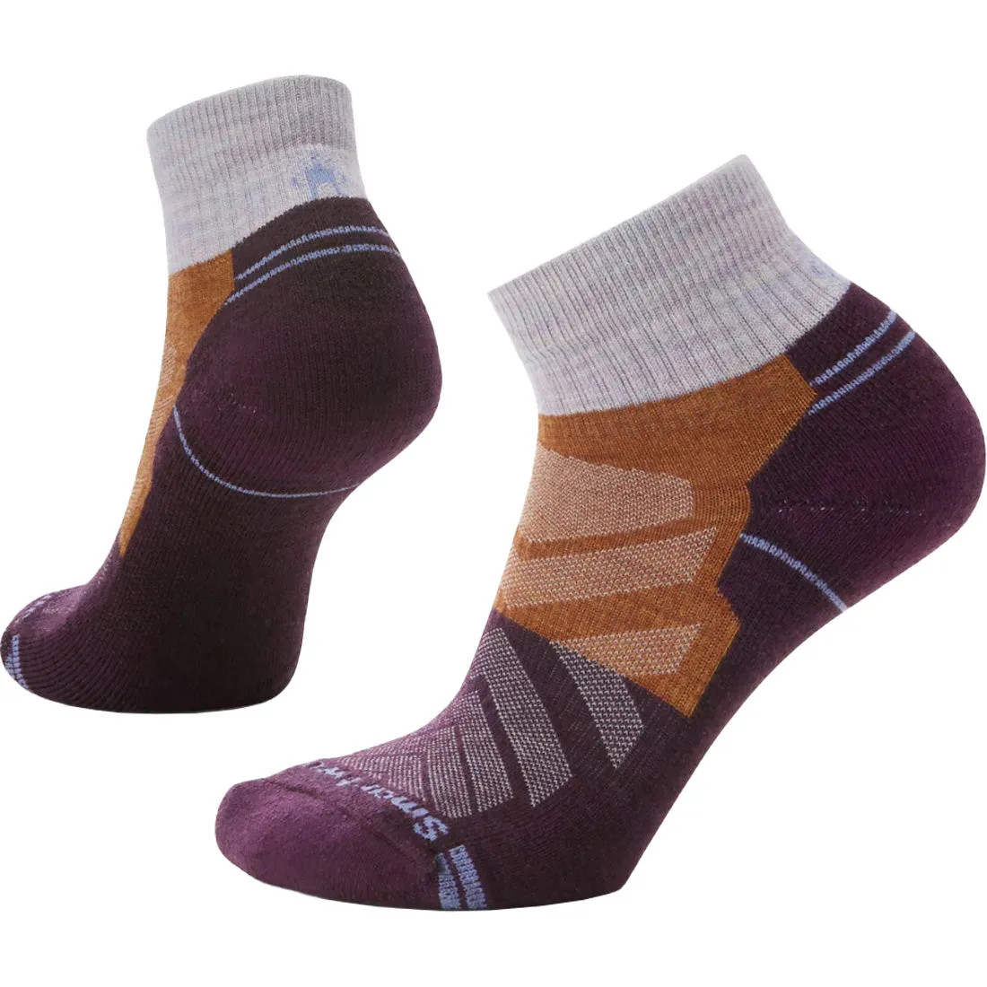 Smartwool Hike Light Cushion Color Block Ankle Sock - Women's