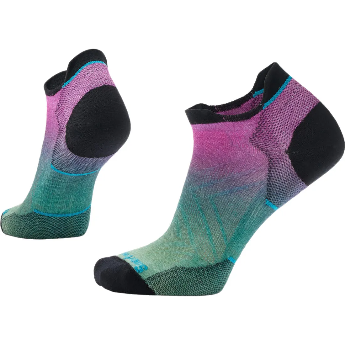 Smartwool Run Zero Cushion Ombre Low Ankle Sock - Women's