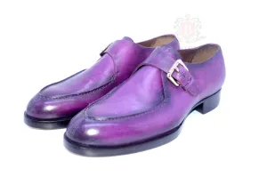 Smith IV - Purple Monk Dress Shoes