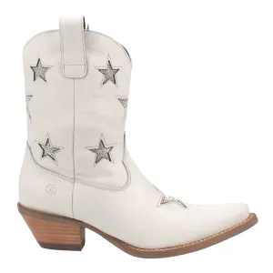 Star Struck Tooled Inlay Snip Toe Cowboy Boots