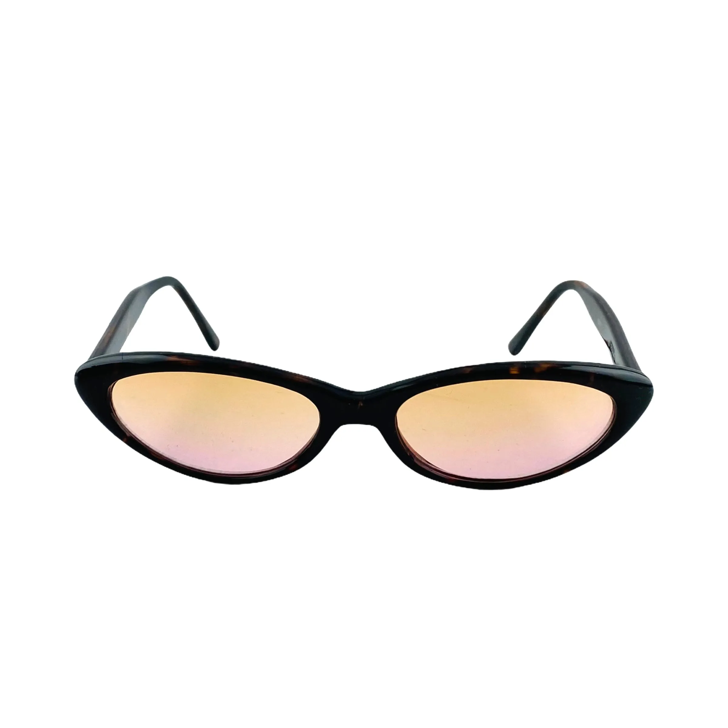 //Style 19// Vintage Small Size Benatar Triangle Sunglasses - Pink