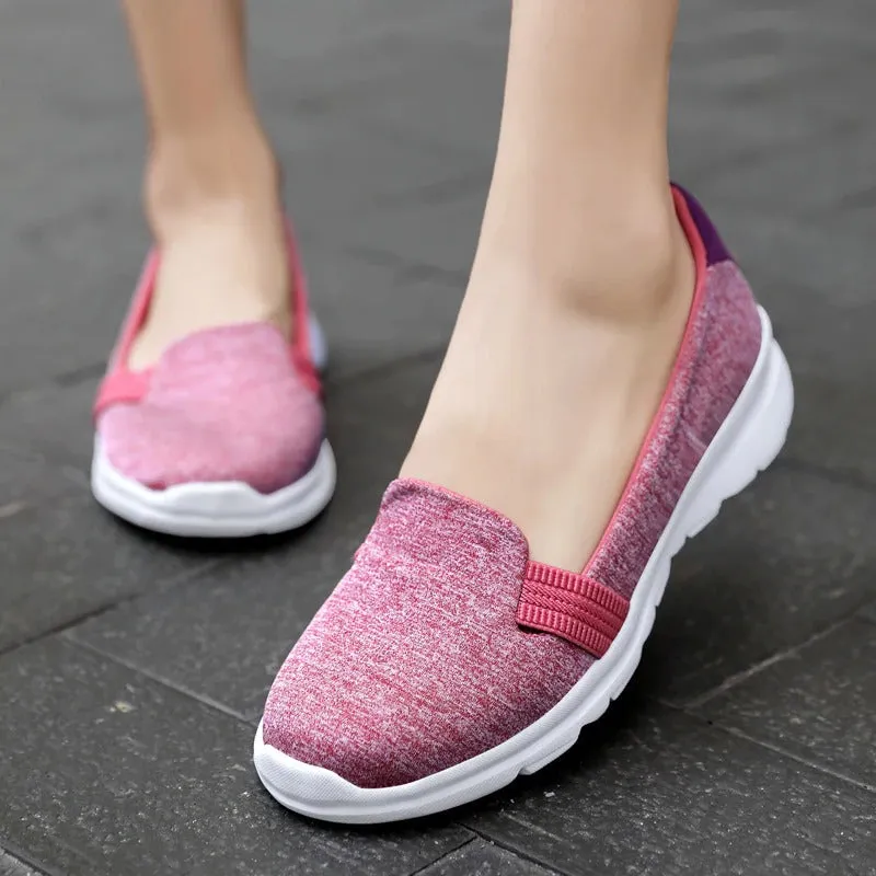 Summer Slip-on Mesh Walking Loafer Shoes