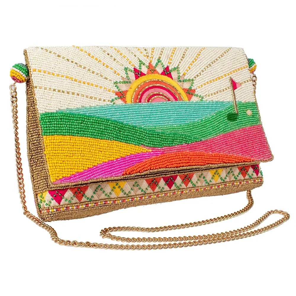 Sunrise Golf Crossbody Clutch