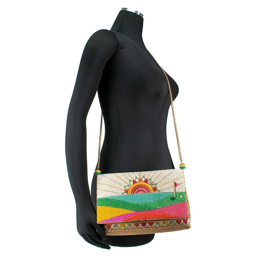 Sunrise Golf Crossbody Clutch