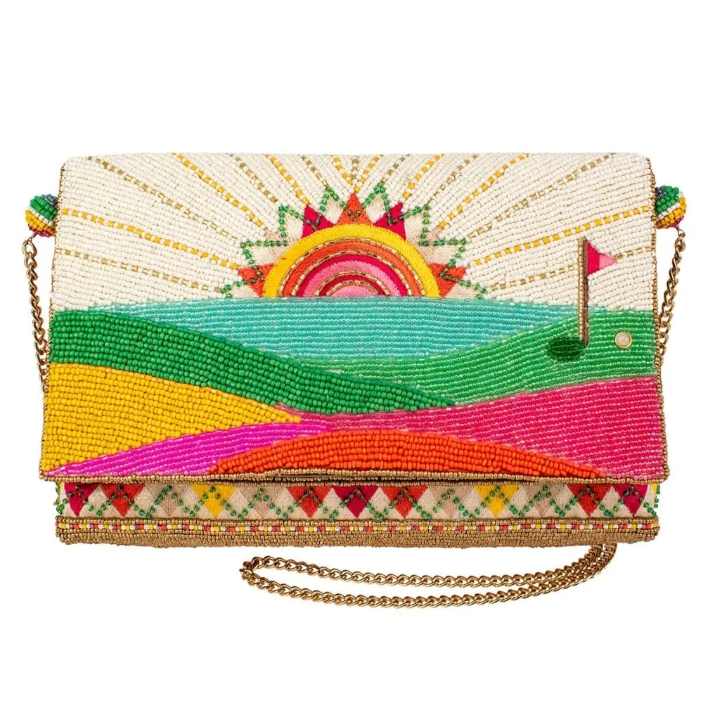 Sunrise Golf Crossbody Clutch