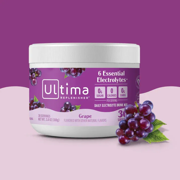 Ultima Replenisher Broad Spectrum Electrolyte Mix Grape 3.8oz