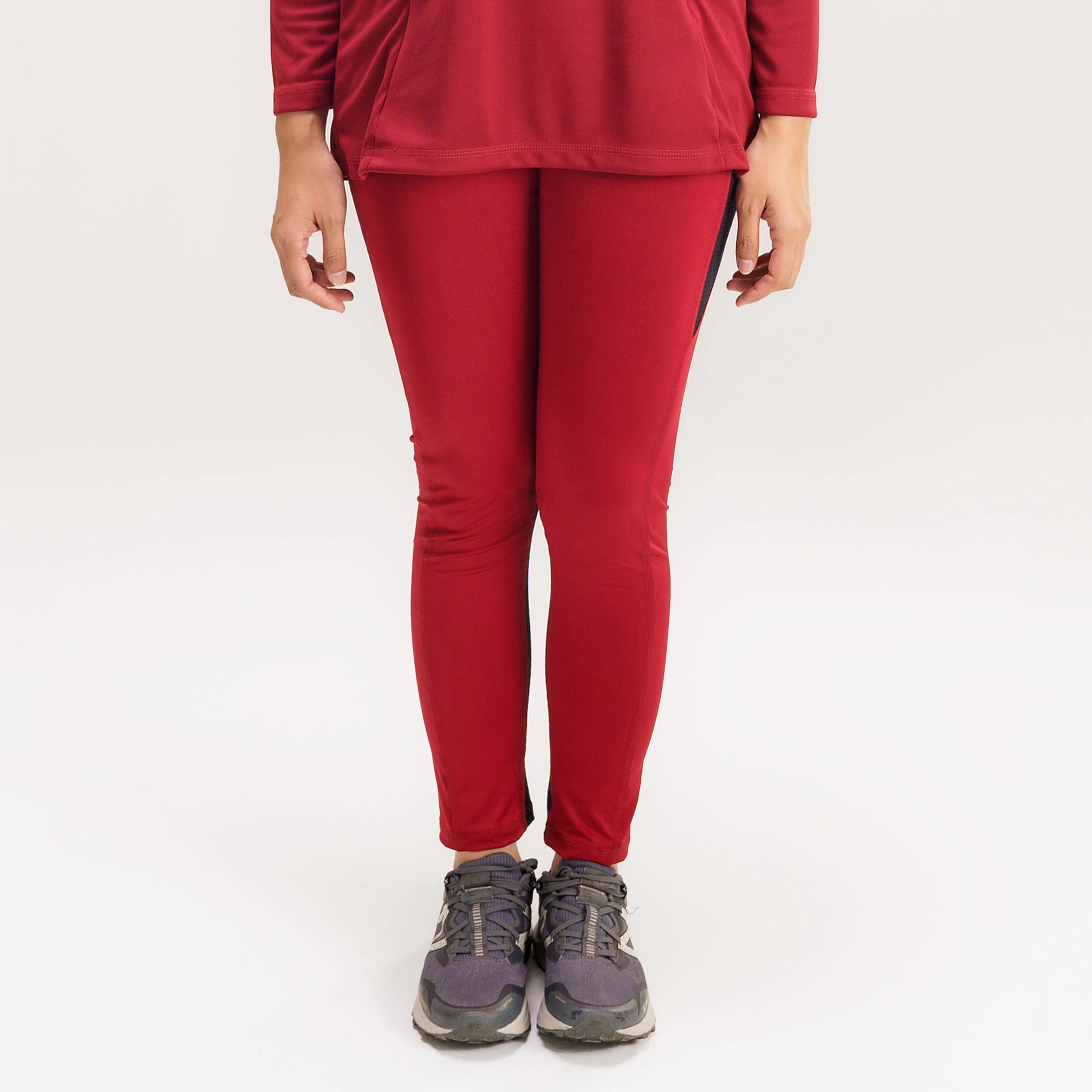 Ultimate Basic -  Dynamic Leggings - Maroon