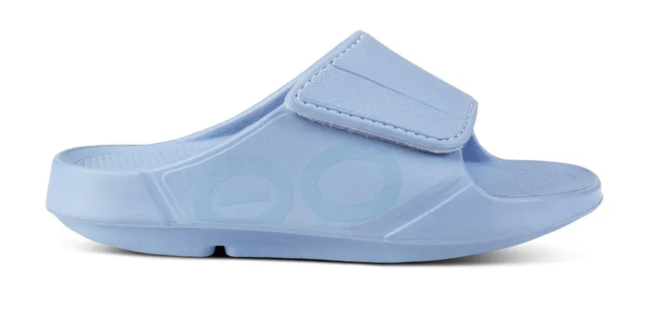 UNISEX OOFOS 00AHH SPORT FLEX SLIDE | NEPTUNE BLUE