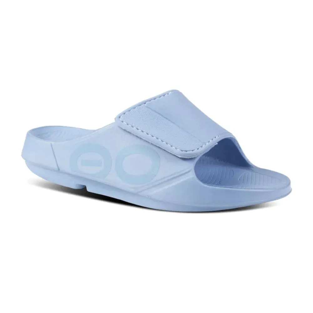 UNISEX OOFOS 00AHH SPORT FLEX SLIDE | NEPTUNE BLUE