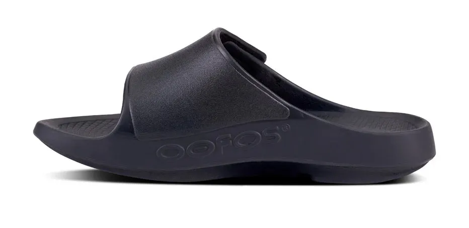 UNISEX OOFOS OOAHH SPORT FLEX SLIDE |  BLACK MATRIX