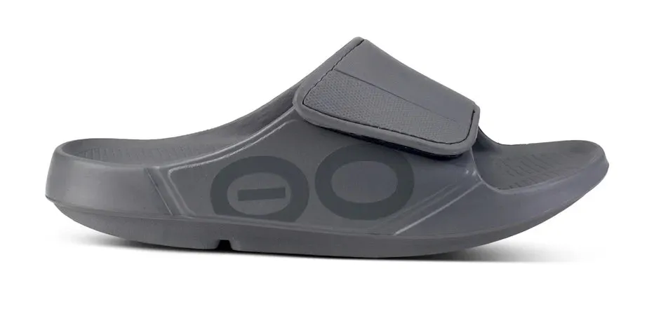 UNISEX OOFOS OOAHH SPORT FLEX SLIDE | SLATE