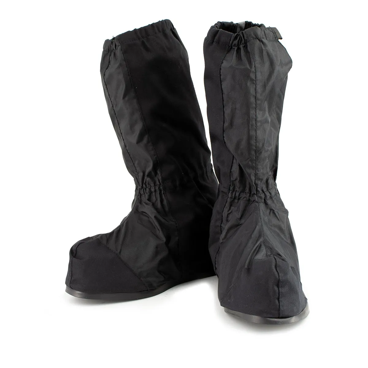 Unisex XS002 Black Full Coverage Hard Walking Sole Motorcycle Rain Boot Covers