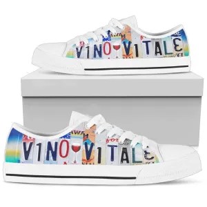 Vino Vitale - Low Top Wine Lovers Shoes