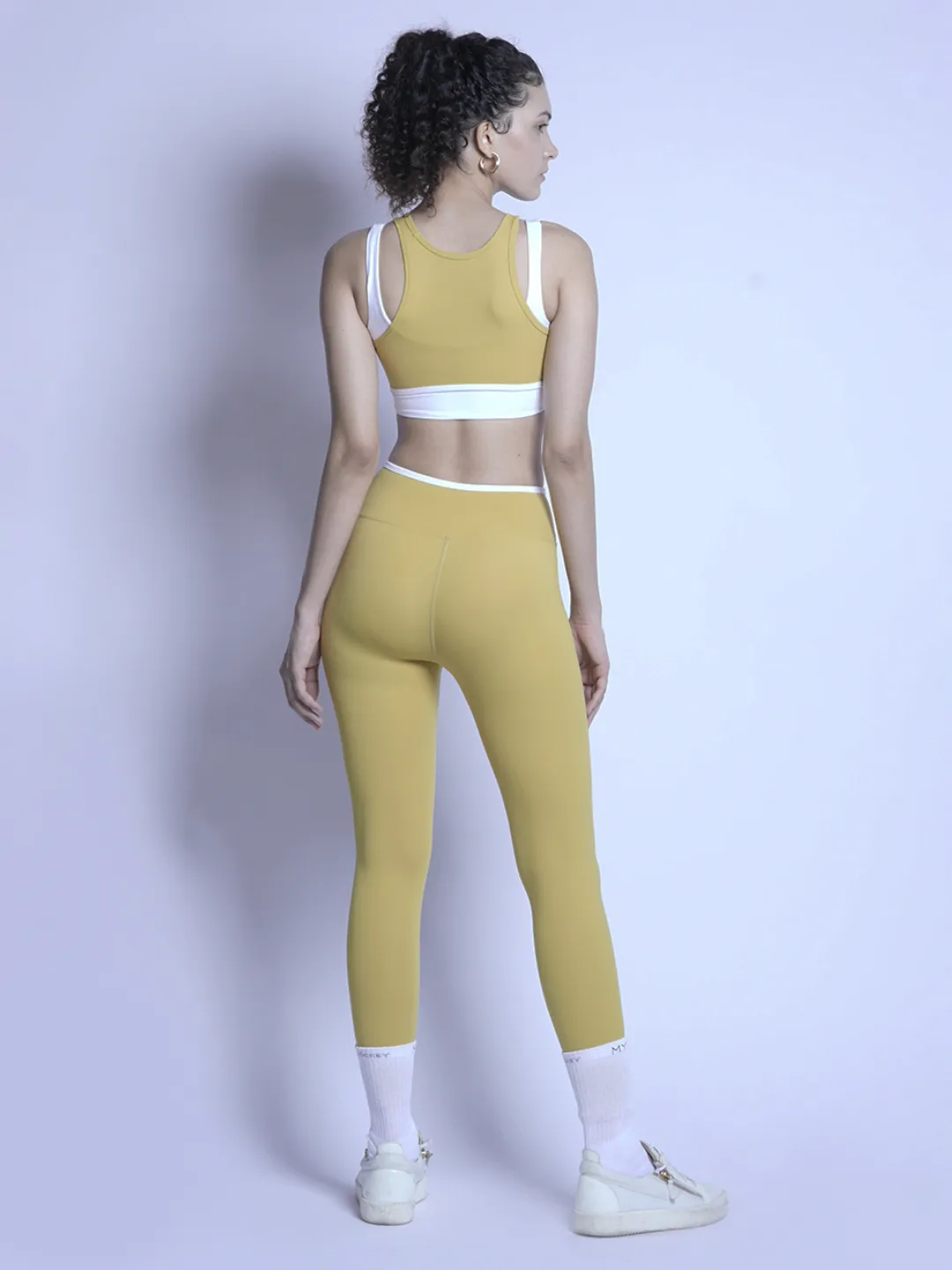 Vivid Luxe Leggings - Zest Yellow