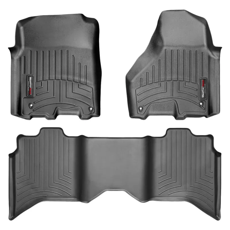 Weathertech FloorLiner Laser Measured Custom Fit | Front and Rear Set