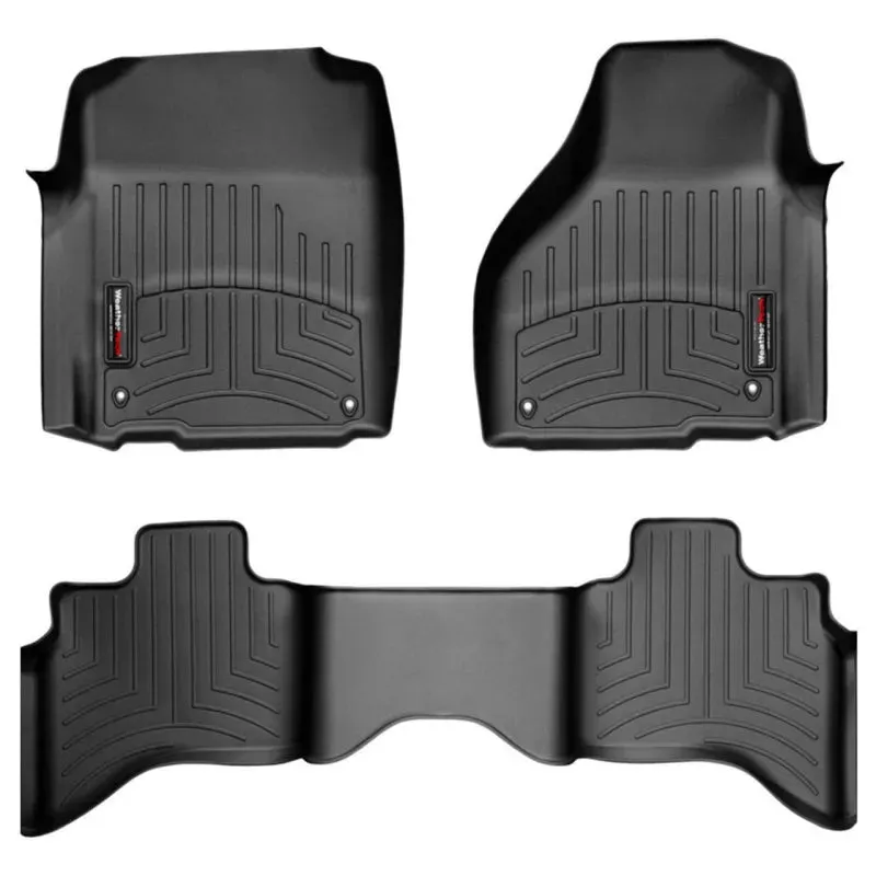 Weathertech FloorLiner Laser Measured Custom Fit | Front and Rear Set