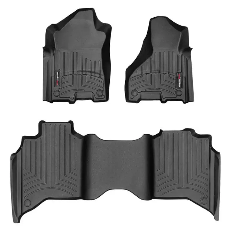 Weathertech FloorLiner Laser Measured Custom Fit | Front and Rear Set