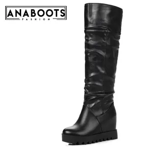 Wedge Height Increasing Winter Boots