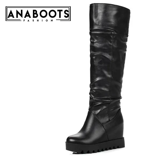 Wedge Height Increasing Winter Boots