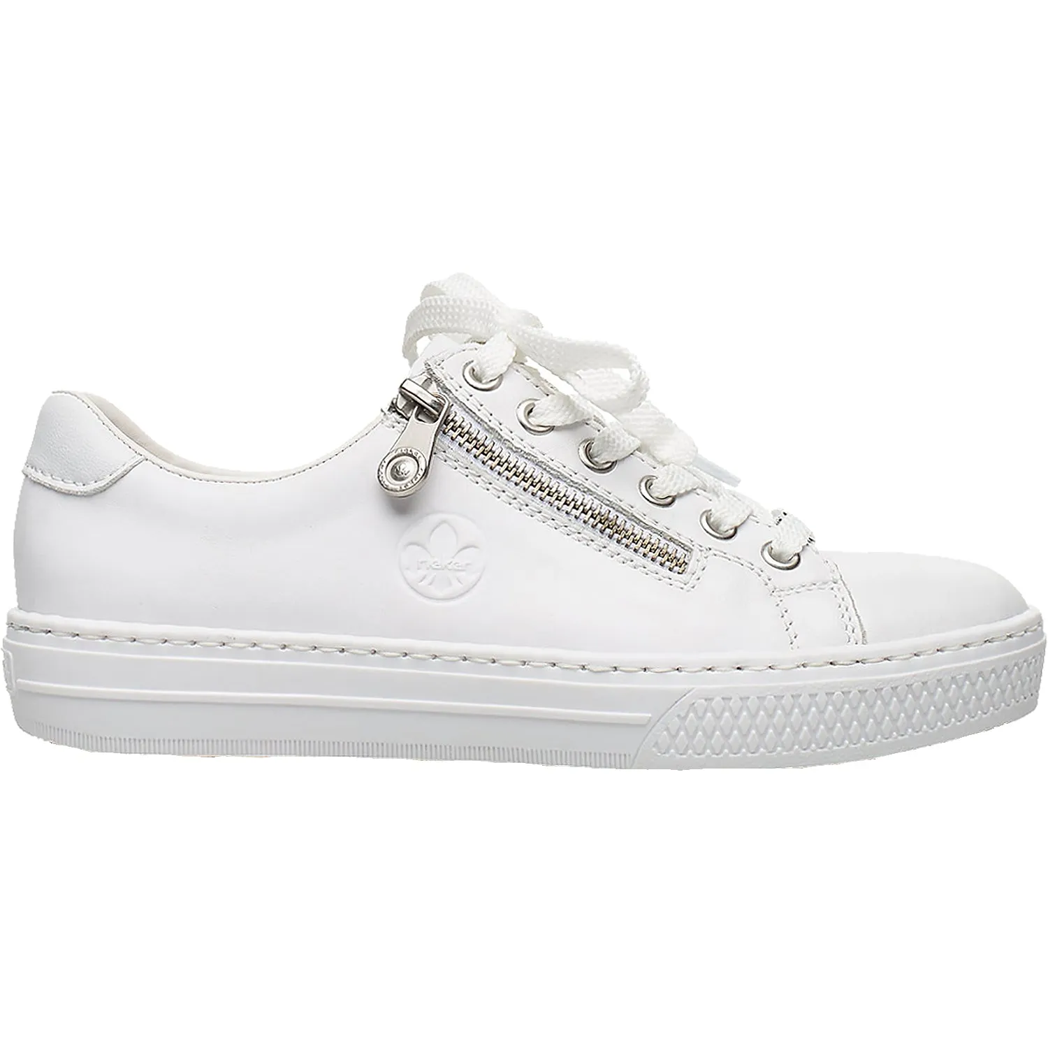 Women's Rieker L59L1-80 Enya L1 White Leather