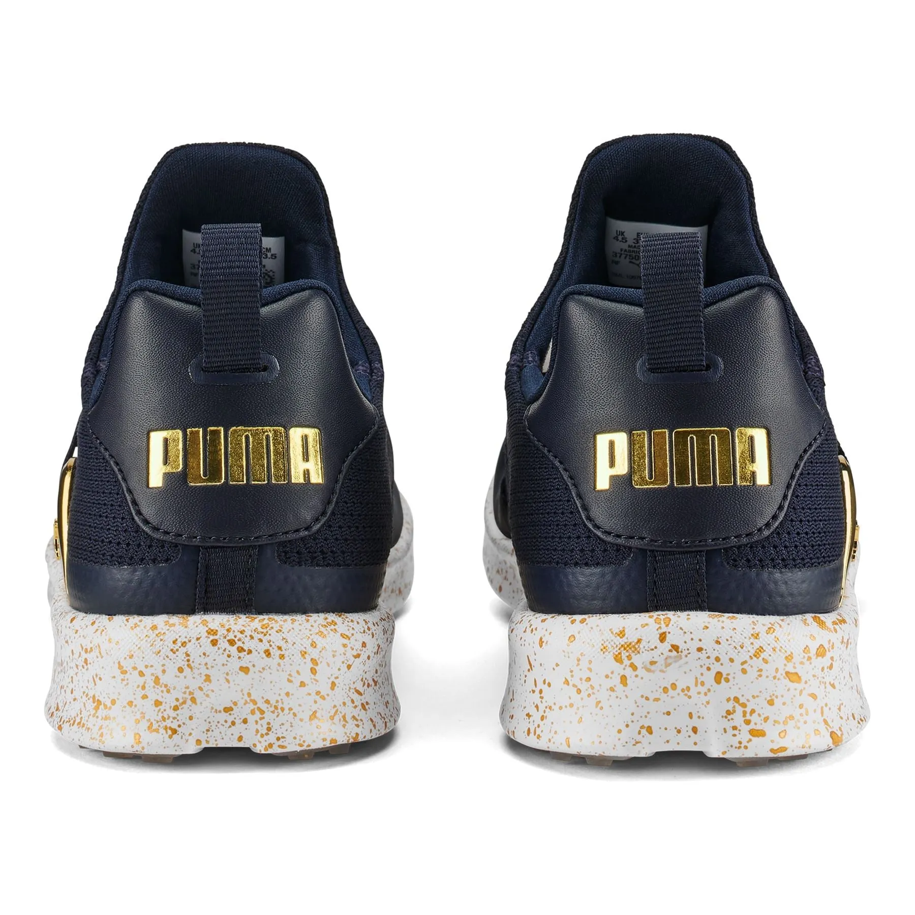 x PTC Womens Laguna Fusion Golf Shoe Navy Blazer/Puma Team Gold - AW22