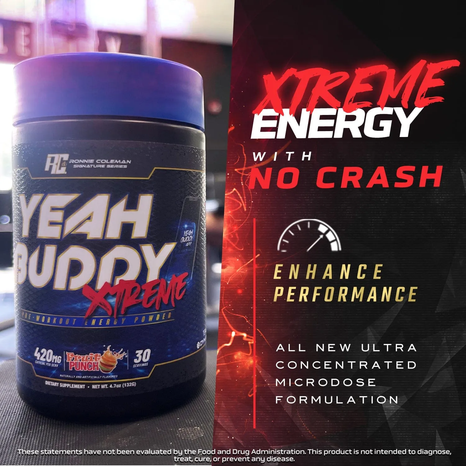 YEAH BUDDY™ Xtreme Pre-Workout Powder